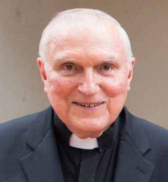 Father Charles Duster died Tuesday after 55 years of priesthood