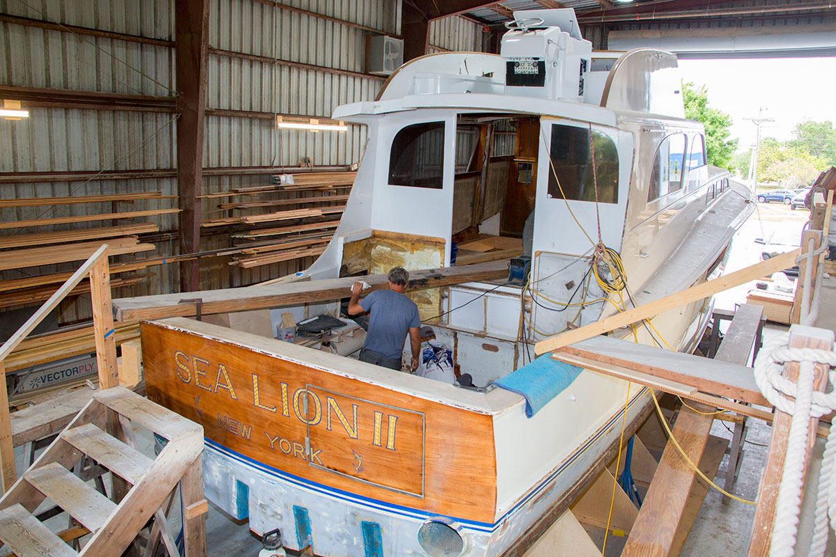 legendary sport-fishing boat Sea Lion II