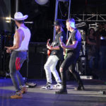 Chris Lane and his band rock the house for the 12th annual Jake Owen concert to warm up the crowd before Joe Diffie and Jake take the stage. CHRISTINA TASCON PHOTO