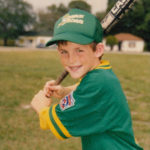 Jake playing for Charley Brown’s team in the Indian River County Little League when he was 7.