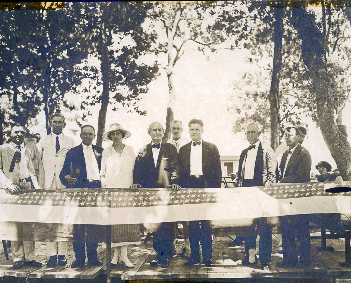 Celebration of the new county on June 29, 1925