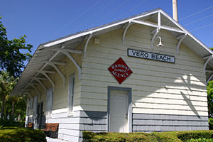 Vero’s first train station was built in 1903