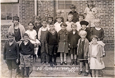 Members of a first-grade class