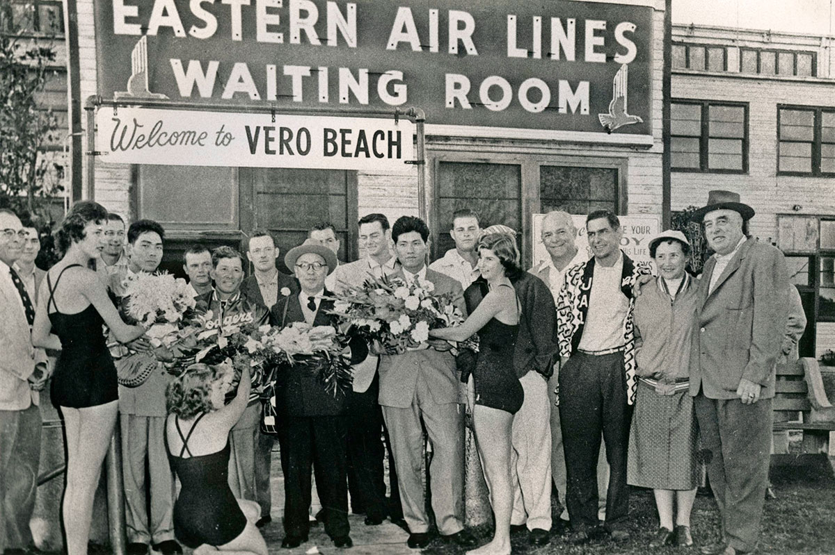 Dodgers had several world tours in the 1950s