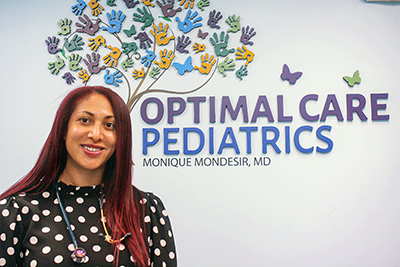 Dr. Monique Mondesir of Optimal Care Pediatrics