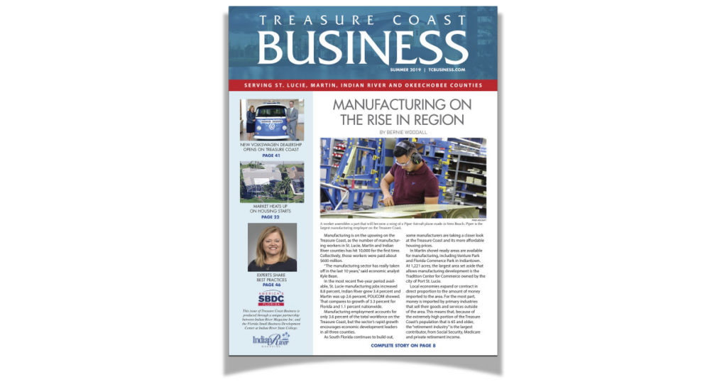 Indian River Magazine Inc. launches business magazine Indian River Magazine