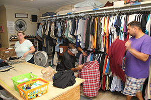 Love and Hope in Action has a clothing pantry