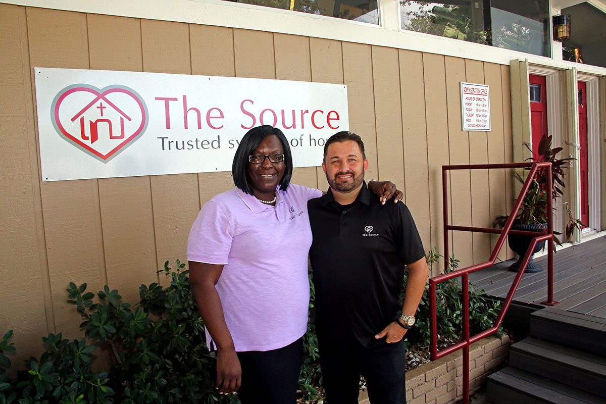 The Source Assistant Director Maureen Archer and Executive Director Anthony Zorbaugh
