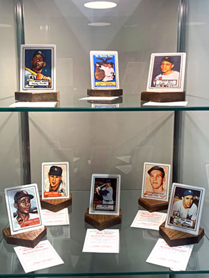 The Elliott Museum’s extensive baseball memorabilia collection
