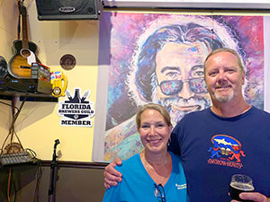 owners of Pareidolia Brewing, Lynn Anderson and Pete Anderson