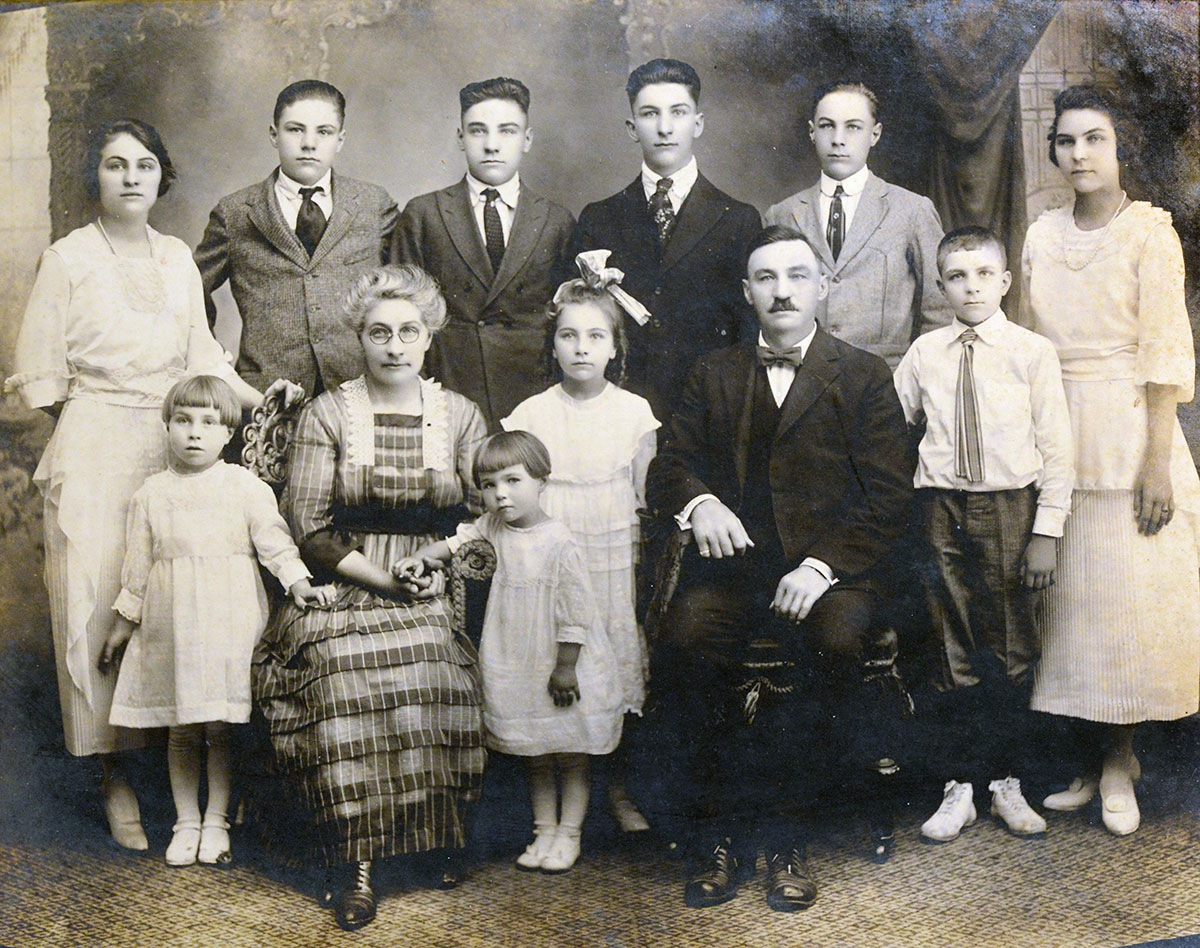 family portrait from Minnesota