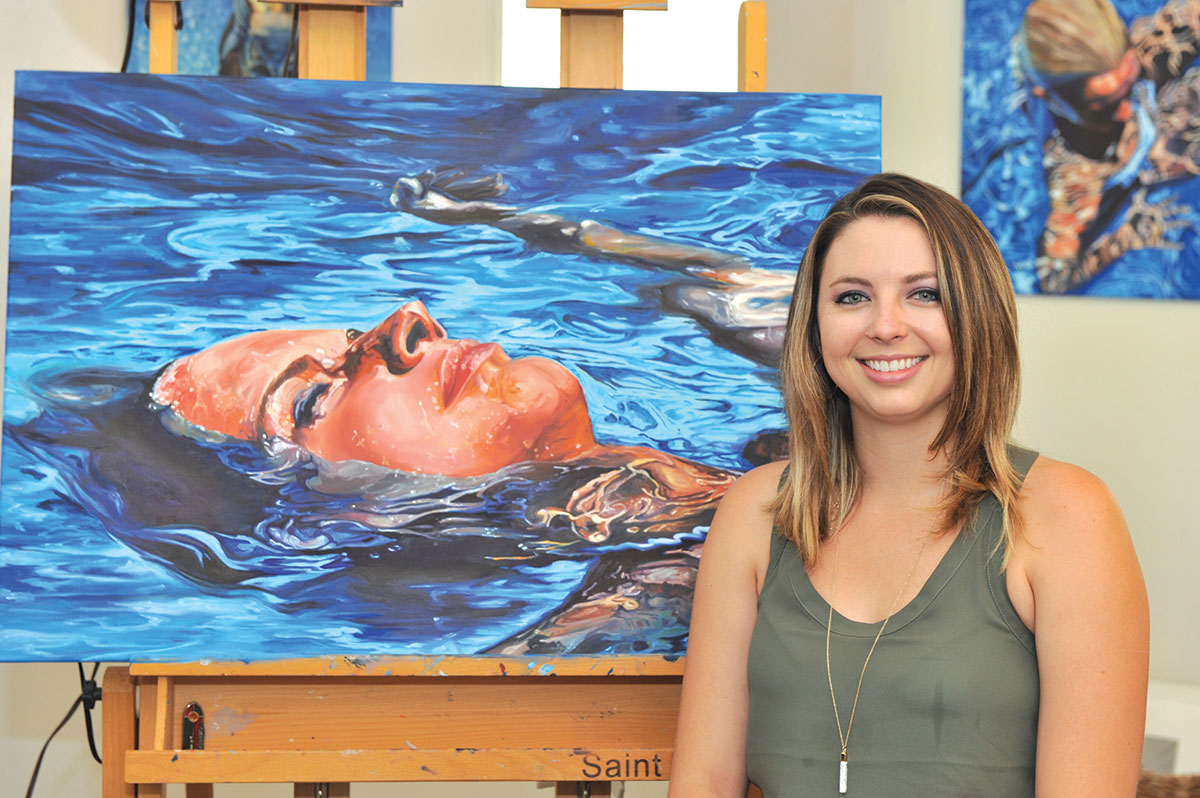 Read more about the article Painter fulfills her destiny