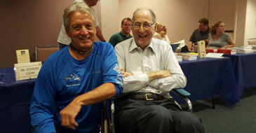Allen Balogh and Dr. Lyon at the 1715 Fleet Convention, 2015
