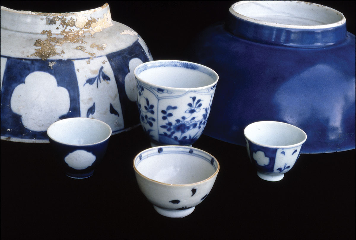 costly porcelain from China