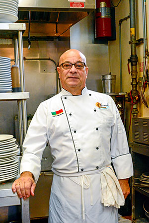 Head chef and owner, Fernando Dovale