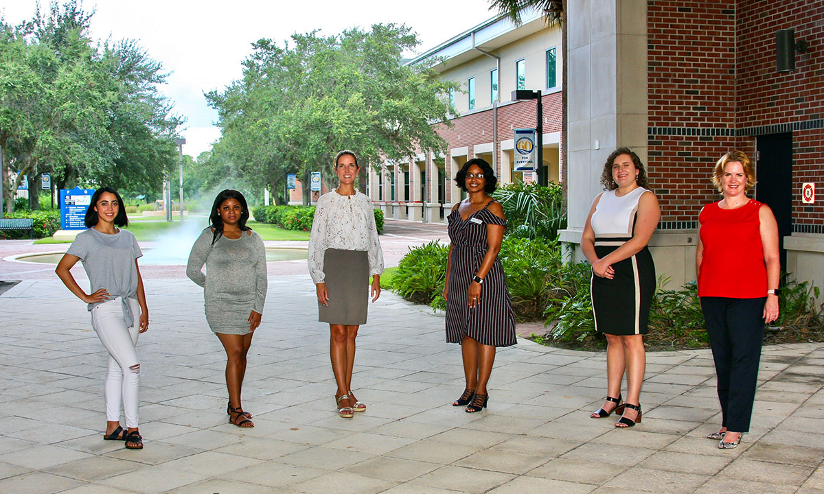 In August, the organization awarded scholarships of $2,500 to three outstanding women
