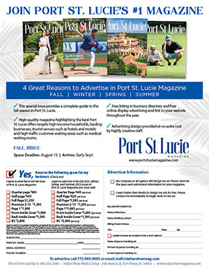 Port St. Lucie Magazine Rates