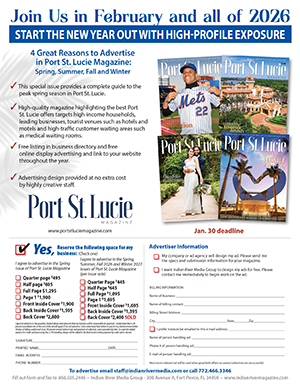Advertise in Port St. Lucie Magazine