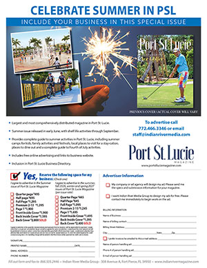Advertise in Port St. Lucie Magazine