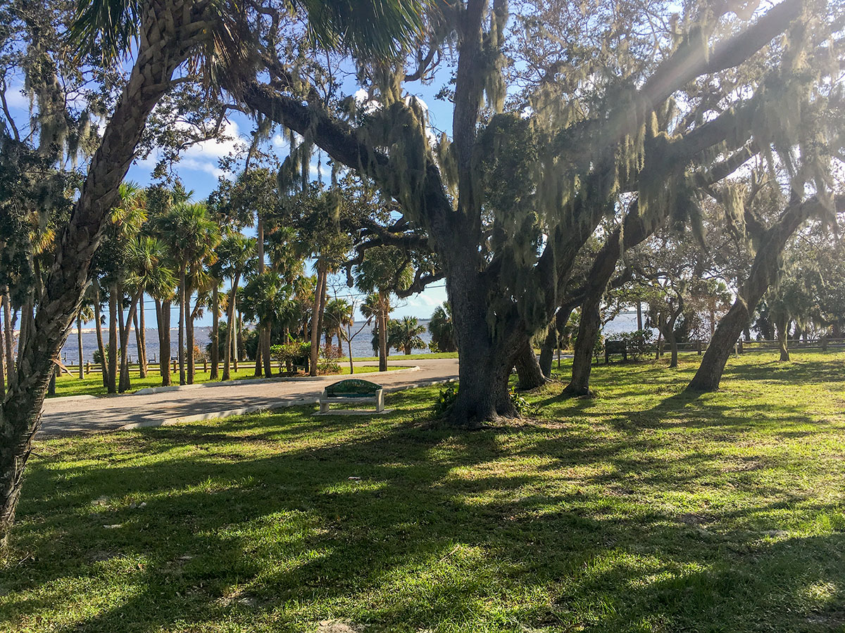 The site of the original Fort Pierce