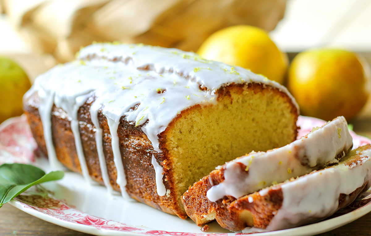 Meyer lemon pound cake