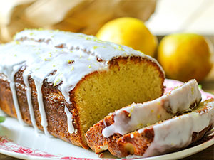 Meyer lemon pound cake