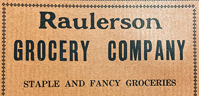 Raulerson Grocery Company Ad