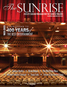 Sunrise Theatre program 2022-2023