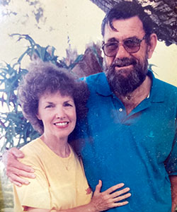 Diane Robertson and TL Sloan in the 1990s. 