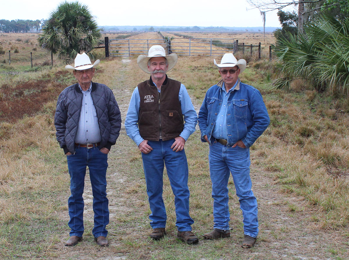 Cowboys, from left, Buddy Mills, Deroy Arnold and Alfred Norman will talk about early Florida cattle ranching during the annual Treasure Coast History Festival Jan. 14