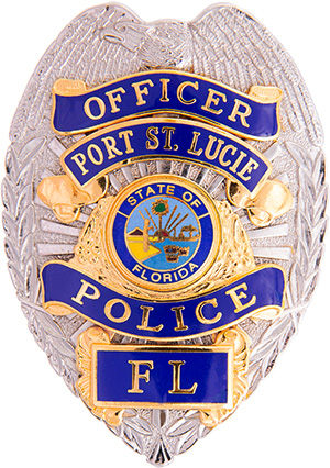 Port St. Lucie police Badge
