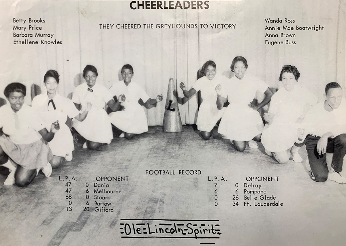 The LPA cheerleaders 