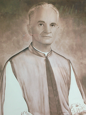 The Rev. Michael Beerhalter, pastor of St. Anastasia Parish