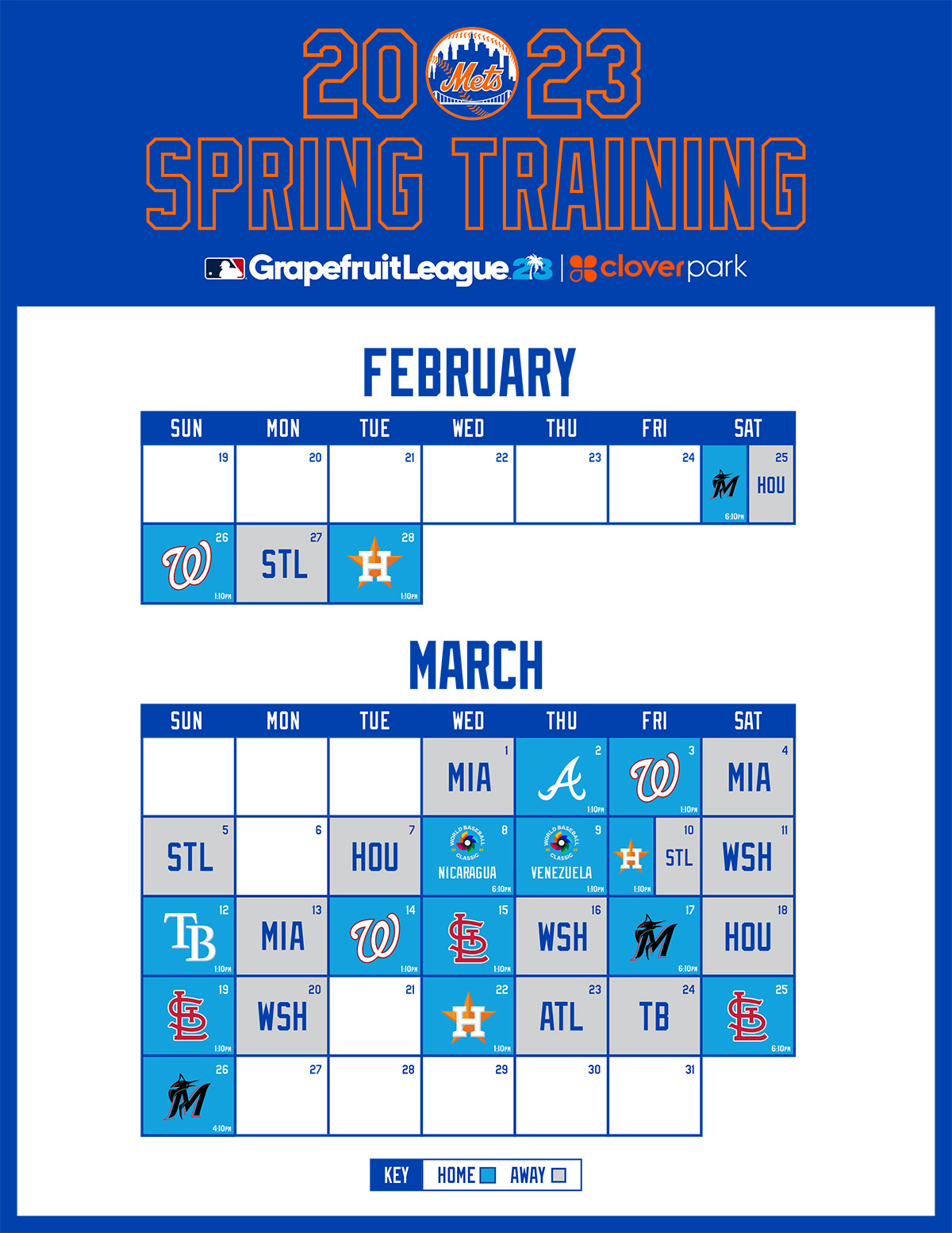 Spring Training Schedule Home Game Times-1200