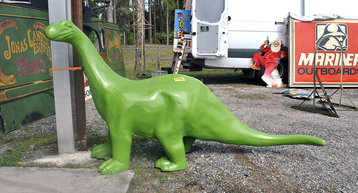 DINO, the Sinclair dinosaur