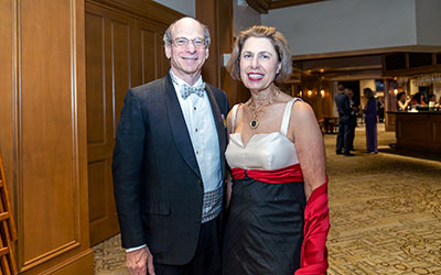 Dr. Ron Frenkel with Phyllis Rappaport
