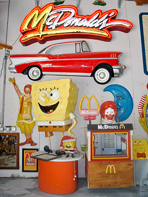 Ronald, tigers and The Simpsons, oh my! There is absolutely no telling what one might see at the ever-changing Alex Viesta Collection in Vero Beach.