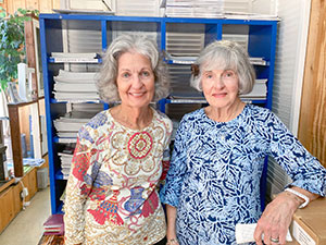 Sisters Wendy Koblegard Bishop, left, and Mary Ann Koblegard Bryan 