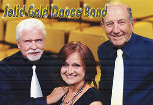 the Solid Gold Dance Band, left to right, Jack Kelly, Noreen Molinari and Pat Seminara