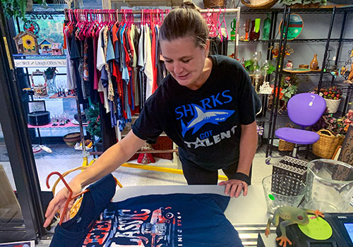 Palm City resident Amy Pepe, Shopping at Hmane Society thrift