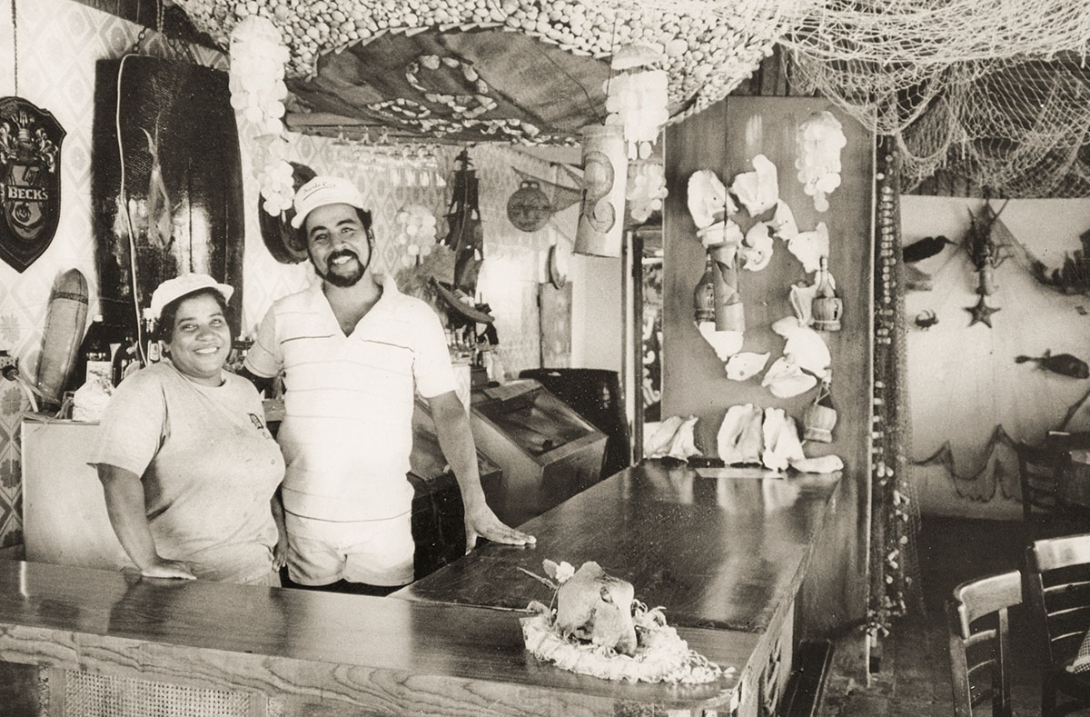 Rosemary and Hector, in the original El Hay Bendito in Puerto Rico.