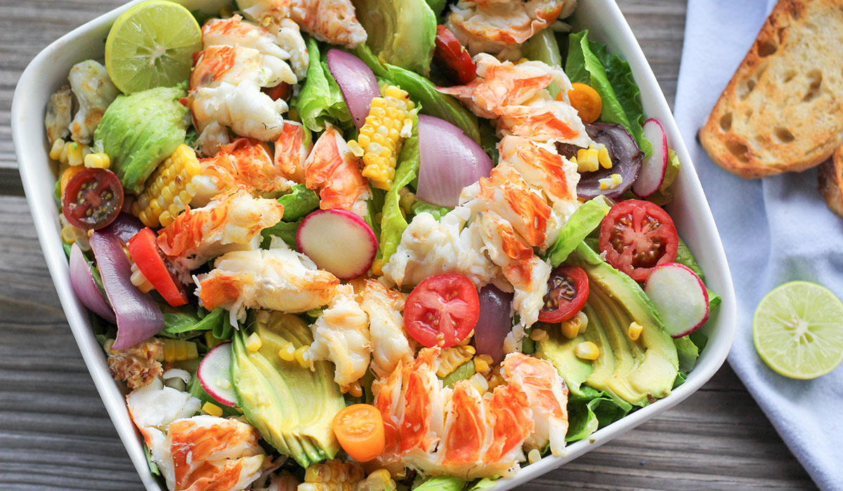 Savor the bounty of a day spent lobster diving with a simple yet satisfying main dish salad.