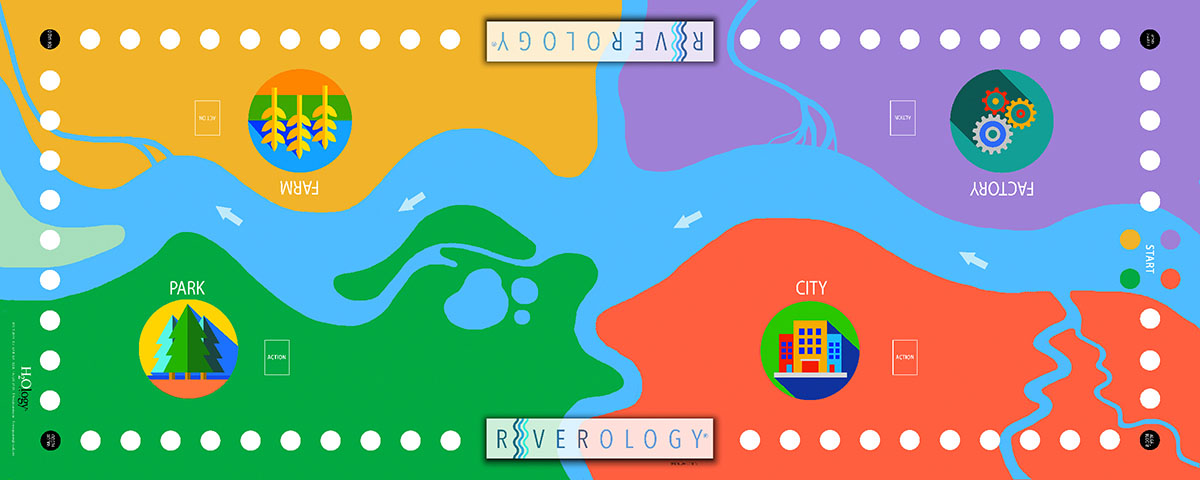 Riverology, which John Buck created as part of his master’s thesis at Ohio State University, is both precursor and successor of Lagoonology. Buck is working on marketing the game concept. 