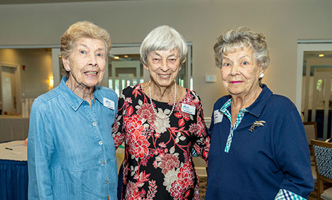 Sheila Dwyer, Pat Pendergast and Louise Larson