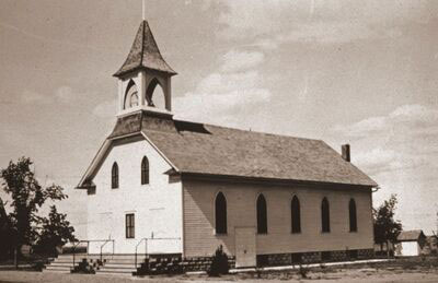 Hoffnungsau Mennonite Church, founded in 1874