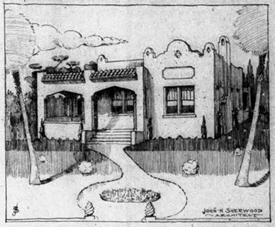 John Sherwood, architect of the Sunrise Theatre in Fort Pierce, designed the early homes at Maravilla in a Spanish Colonial motif.