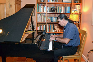 Uriel Natero, a classical pianist