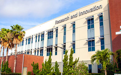 Cleveland Clinic leases the Florida Research and Innovation Center building in Tradition from the city of Port St. Lucie; it’s just a stone’s throw from Cleveland Clinic Tradition Hospital.