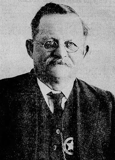 George Baker was Palm Beach County sheriff from 1909 to 1920, and spent much of his career pursuing John Ashley.