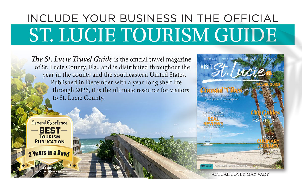 Advertise in the St. Lucie Travel Guide